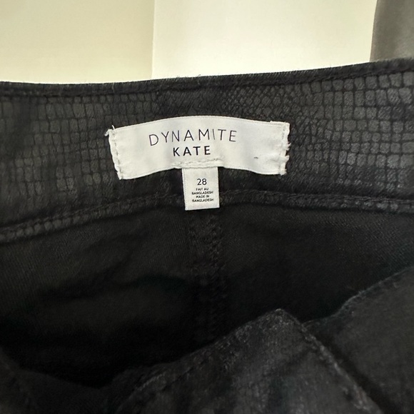 Dynamite Black Skinny Jeans Classic Style - Picture 2 of 6